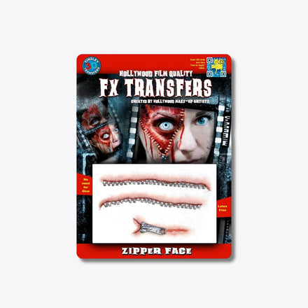 Tinsley Transfers Zipper Face 3D FX Transfer
