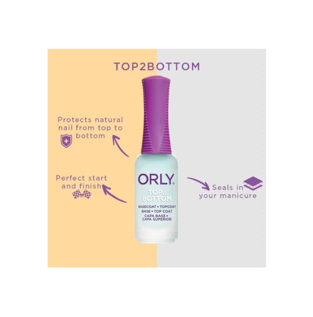 ORLY Top 2 Bottom Basecoat 9ml