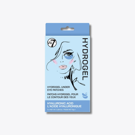 W7 Hydrogel Under Eye Gel Patches - Hyaluronic Acid