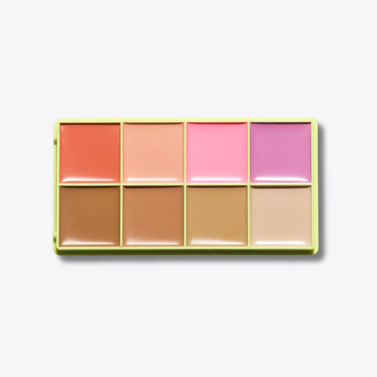 Made By Mitchell Curve Case Cream Blusher & Bronzer Palette Lighter