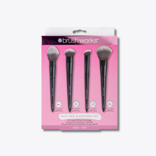 Brushworks Buff and Blend Face Set