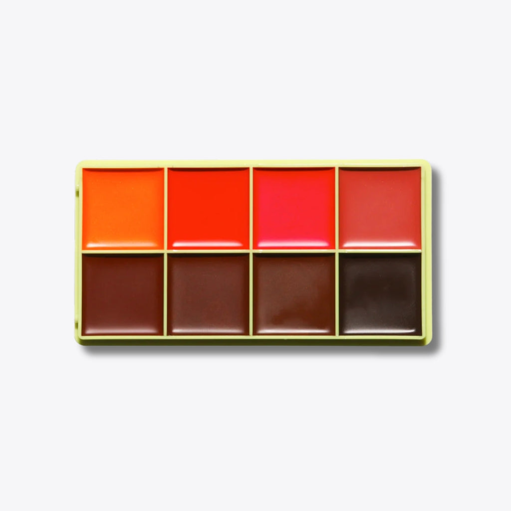 Made By Mitchell Curve Case Cream Blusher & Bronzer Palette Deep
