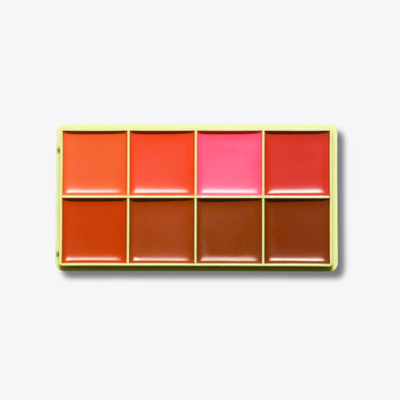 Made By Mitchell Curve Case Cream Blusher & Bronzer Palette Medium