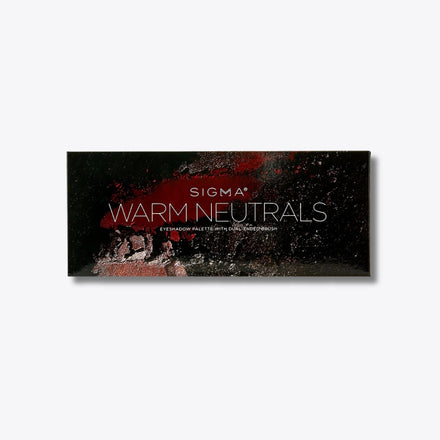 Sigma Beauty Warm Neutrals Eyeshadow Palette