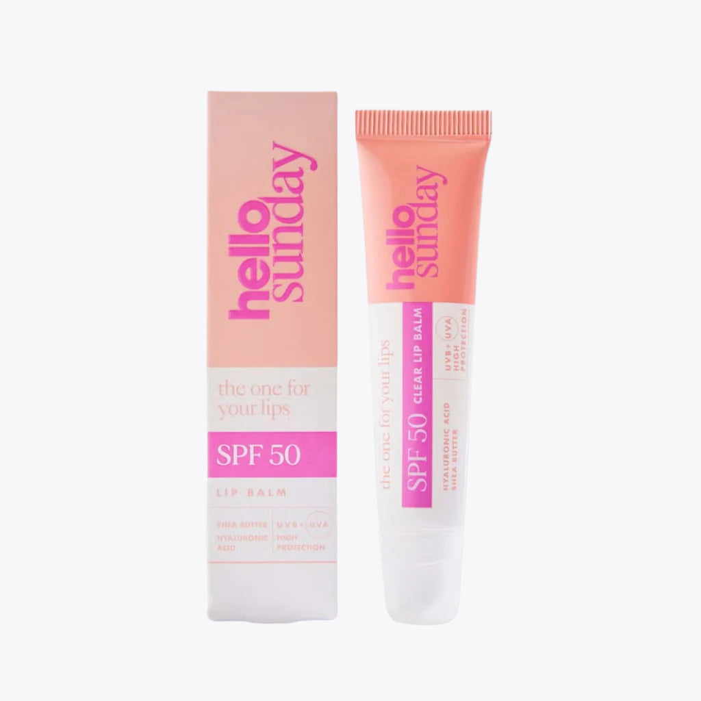 Hello Sunday The One For Your Lips Clear Lip Balm SPF 50 15ml
