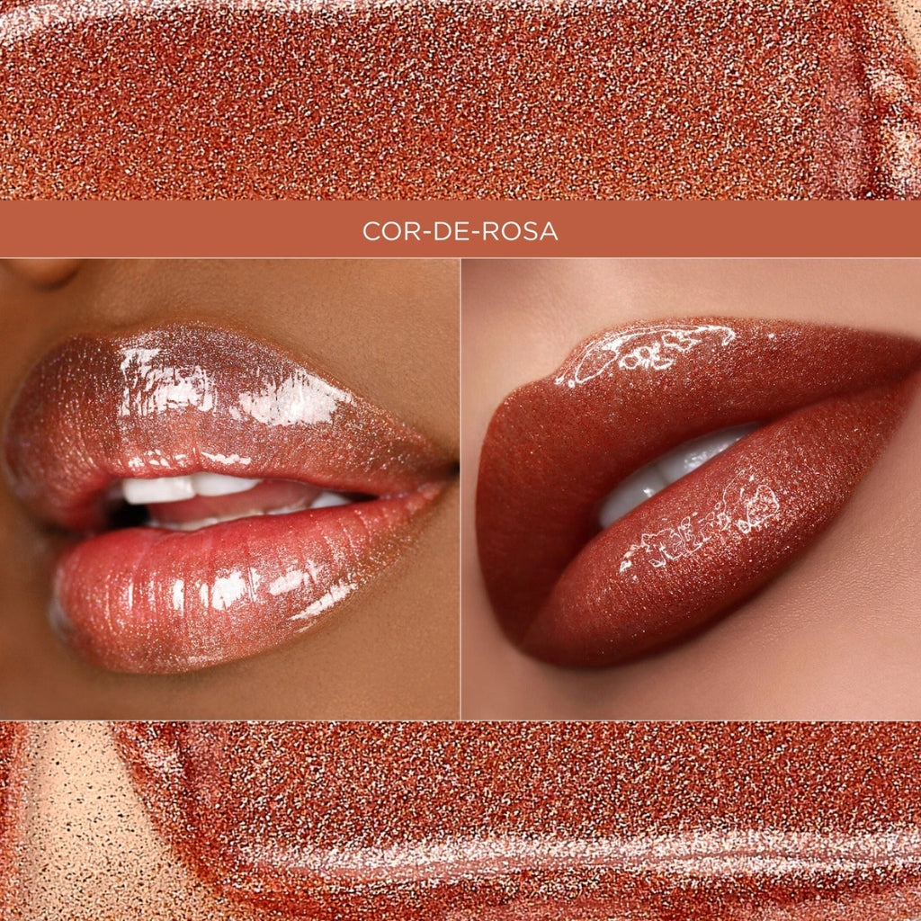 Sigma Beauty High-Shine Shimmery Non-Sticky Lip Gloss Cor-de-Rosa