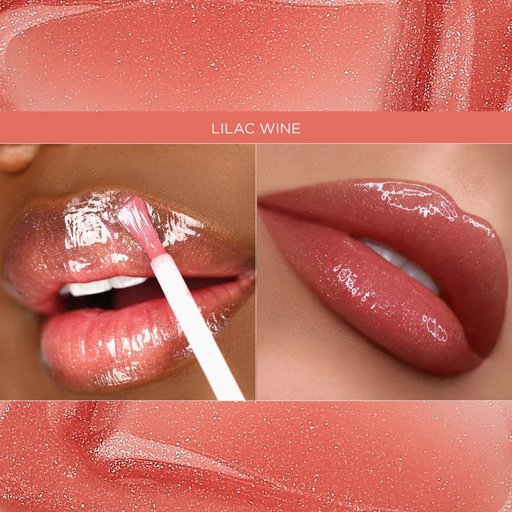 Sigma Beauty High-Shine Shimmery Non-Sticky Lip Gloss Lilac Wine