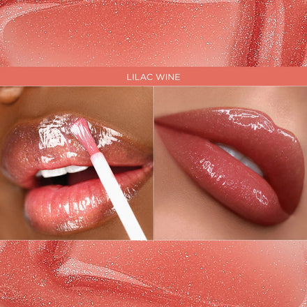 Sigma Beauty High-Shine Shimmery Non-Sticky Lip Gloss Lilac Wine