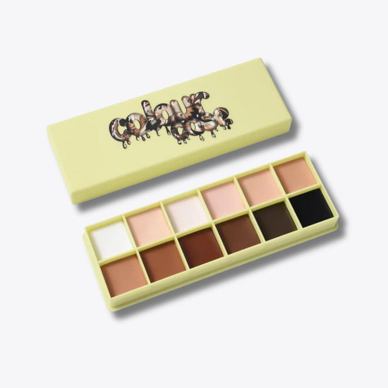 Made By Mitchell Colour Case Cosmetic Palette & Brush Set - The Essentials
