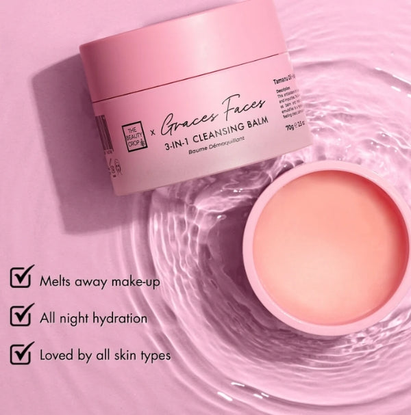 The Beauty Crop Graces Faces Refillable Cleansing Balm-70g