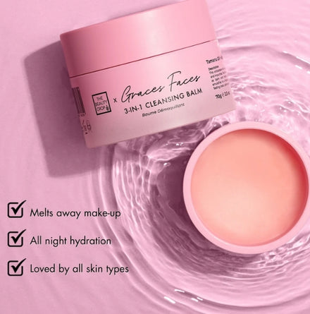 The Beauty Crop Graces Faces Refillable Cleansing Balm-70g