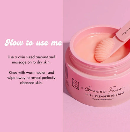 The Beauty Crop Graces Faces Refillable Cleansing Balm-70g