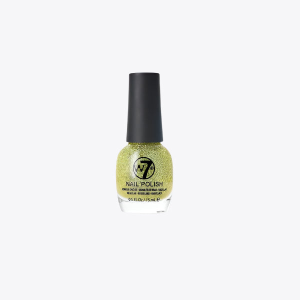 W7 Glitter Nail Polish-Gold Dazzle