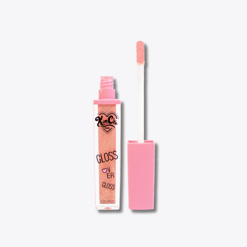 KimChi Chic Gloss Over Gloss Peach Shimmer