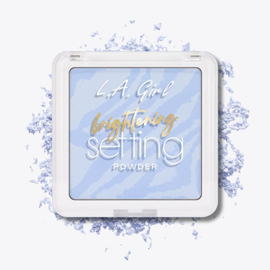 La Girl Brightening Setting Powder Blue