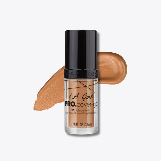 La Girl Pro Coverage HD Long Wear Illuminating Foundation Soft Hopney