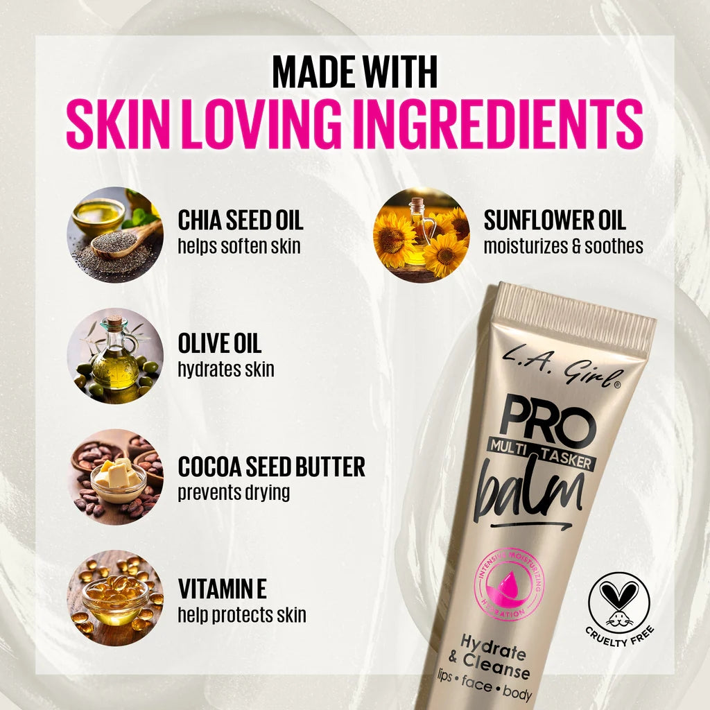 La Girl Cleanser Pro Multitasker Balm