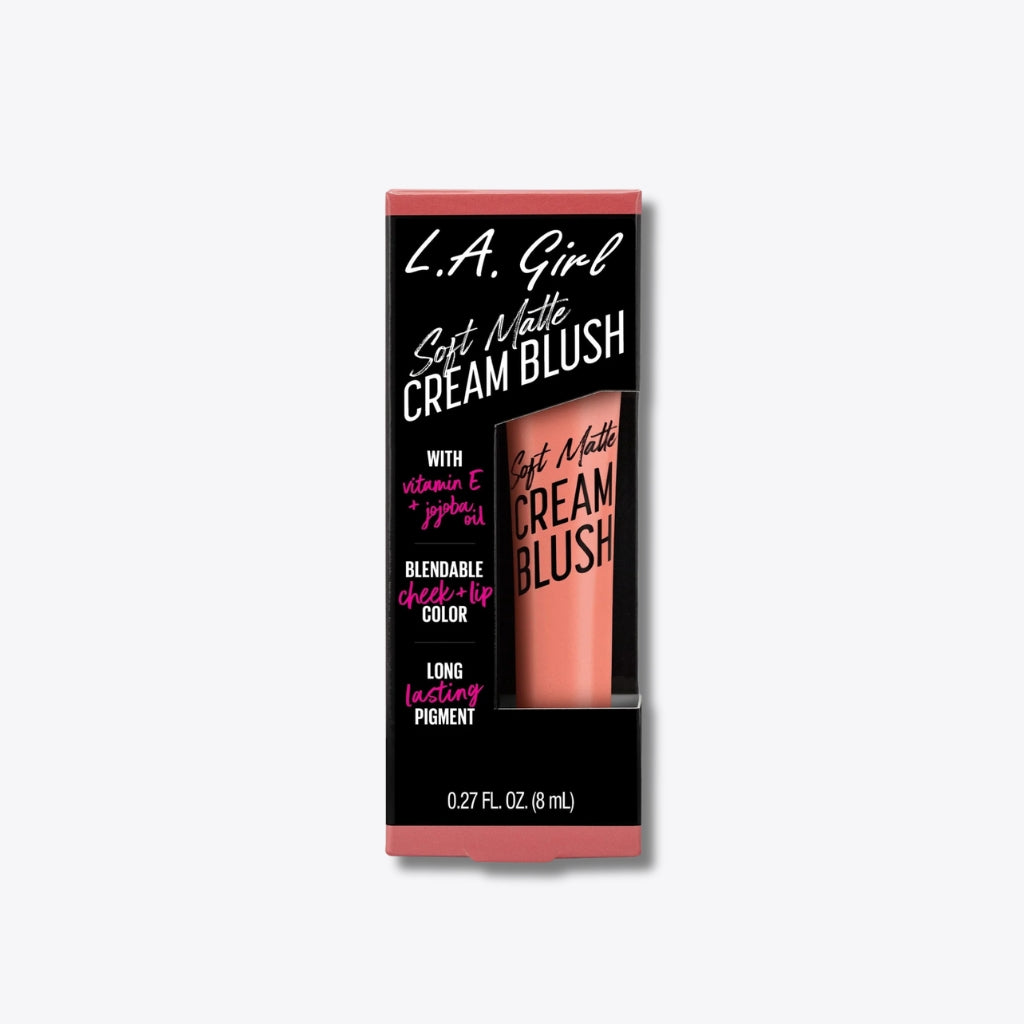 La Girl Soft Matte Cream Blush Rosebud