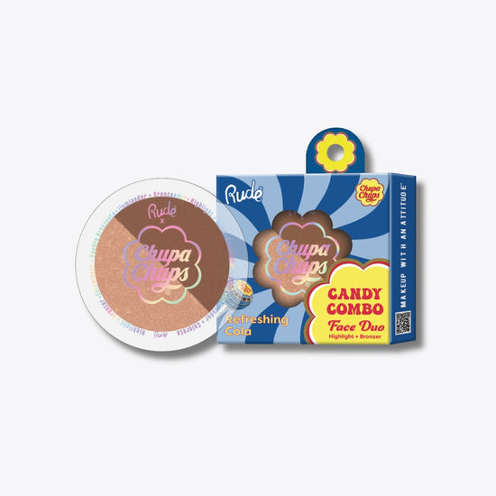 Rude Cosmetics Chupa Chups Candy Combo Face Duo Refreshing Cola