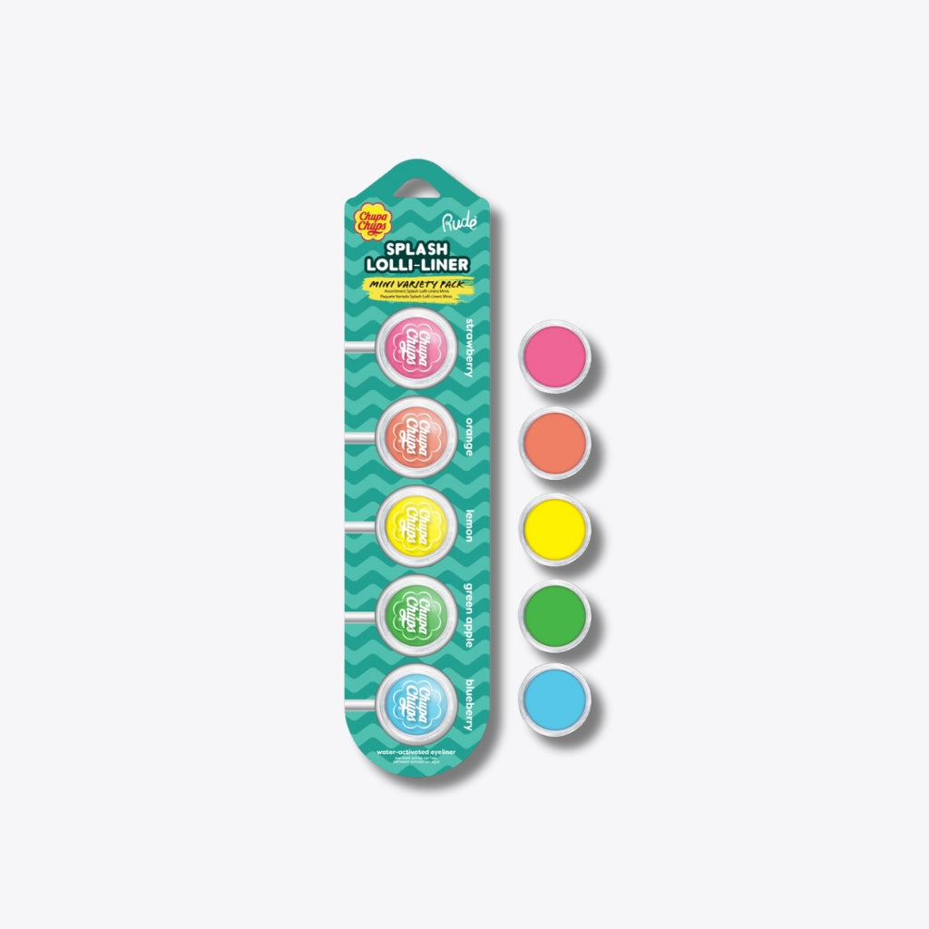 Rude Cosmetics Chupa Chups Splash Lolli-Liner Mini Variety Pack