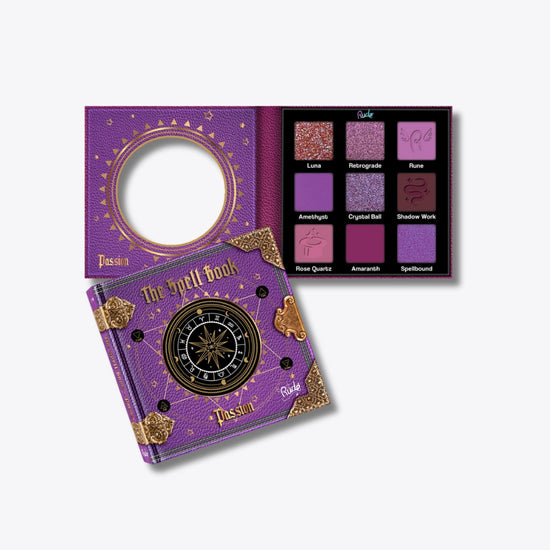 Rude Cosmetics The Spell Book Smooth and Blendable Eyeshadow Palette Passion